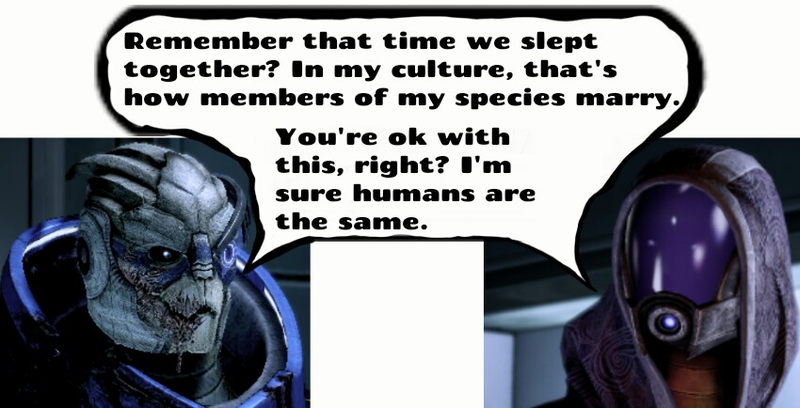 Illustration for article titled Let's Talk About Sex: The Mass Effect Trilogy